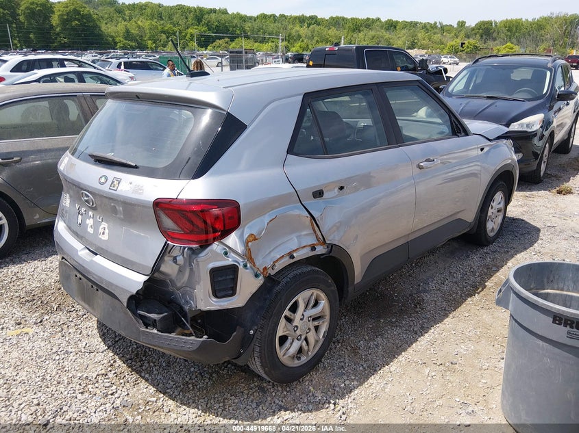 2024 Hyundai Venue VIN KMHRB8A39RU340998 IAAI salvage auction — FRONT END, Salvage (Tennessee), sold $2,300 on 2026-07-13 (photo 4)