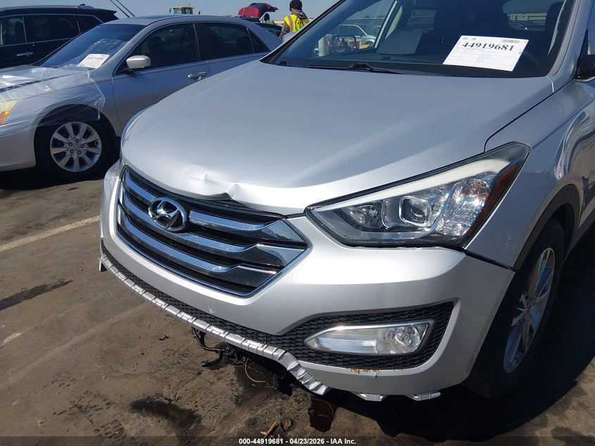 2014 Hyundai Santa fe VIN 5XYZU3LA4EG124971 IAAI salvage auction — FRONT END, Salvage (North Carolina), sold $1,050 on 2026-07-22 (photo 6)