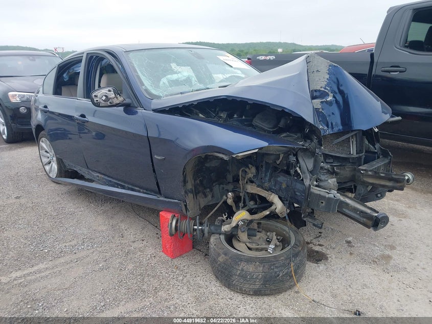 2011 BMW 3er VIN WBAPH5C55BA444593 IAAI salvage auction — FRONT END, Clear (Oklahoma), sold $425 on 2026-07-07 (photo 1)