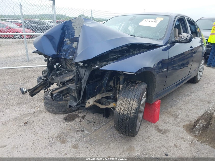 2011 BMW 3er VIN WBAPH5C55BA444593 IAAI salvage auction — FRONT END, Clear (Oklahoma), sold $425 on 2026-07-07 (photo 2)