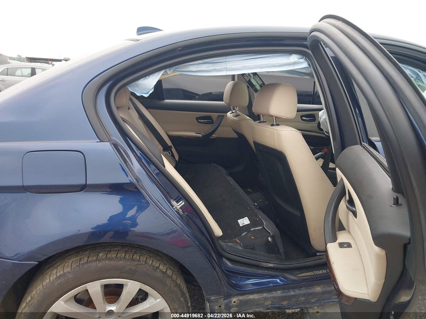 2011 BMW 3er VIN WBAPH5C55BA444593 IAAI salvage auction — FRONT END, Clear (Oklahoma), sold $425 on 2026-07-07 (photo 8)