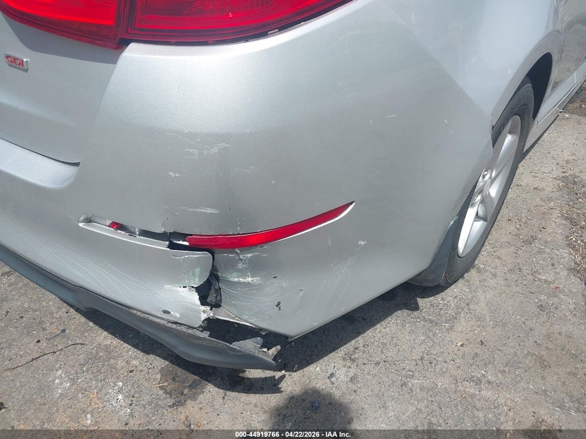 2015 Kia Optima VIN 5XXGM4A72FG395506 IAAI salvage auction — THEFT, Salvage (Mississippi), sold $550 on 2026-07-29 (photo 6)