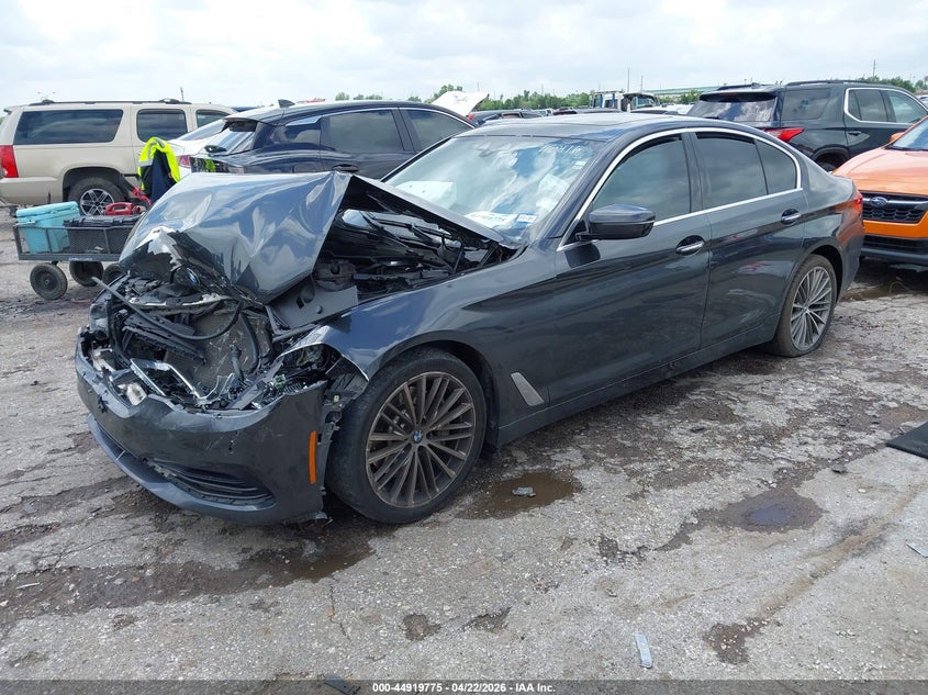 2018 BMW 5er VIN WBAJA5C51JWA38289 IAAI salvage auction — FRONT END, Salvage Title, sold $4,975 on 2026-07-15 (photo 2)