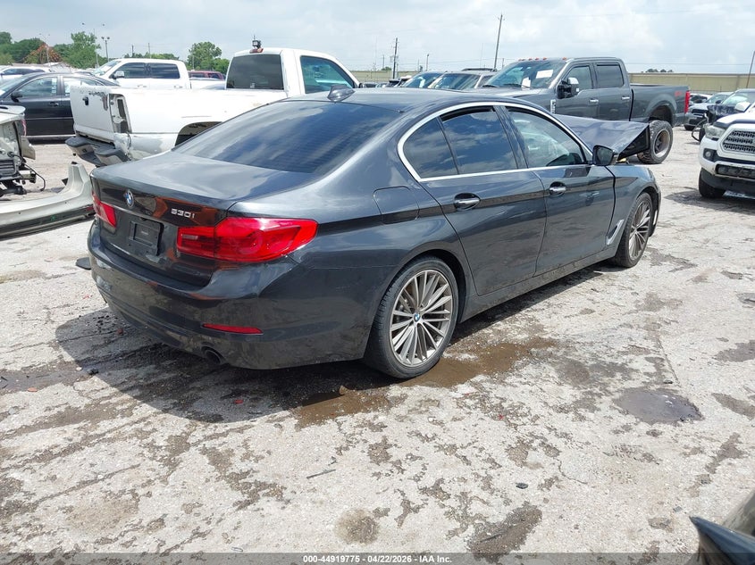 2018 BMW 5er VIN WBAJA5C51JWA38289 IAAI salvage auction — FRONT END, Salvage Title, sold $4,975 on 2026-07-15 (photo 4)