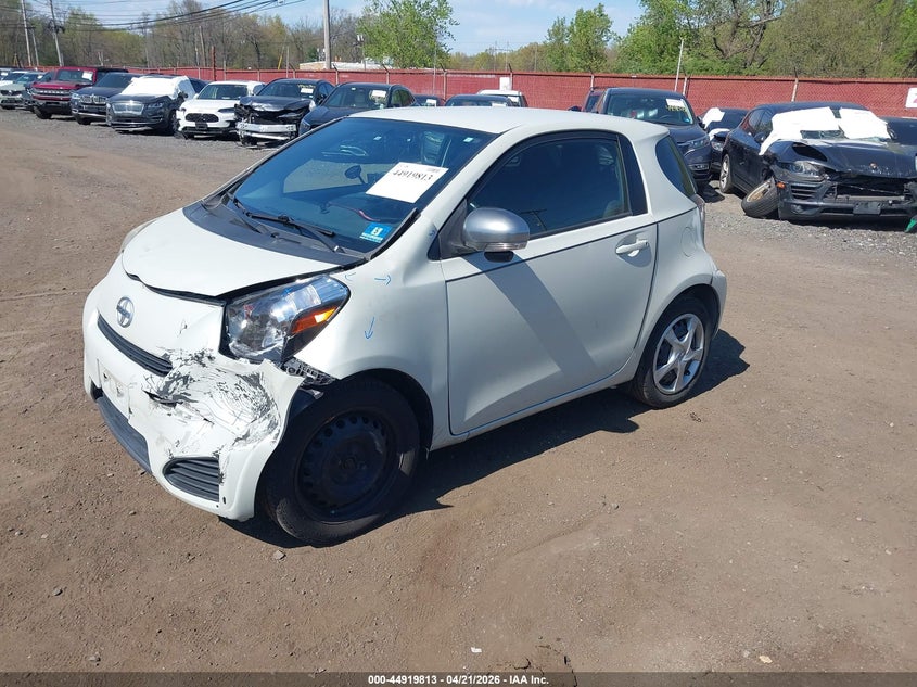 2014 Scion Iq VIN JTNJJXB01EJ026823 IAAI salvage auction — FRONT END, Salvage (New Jersey), sold $1,550 on 2026-08-02 (photo 2)