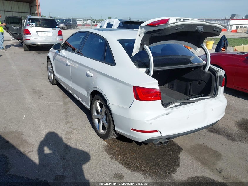 2016 Audi A3 VIN WAUA7GFF0G1051164 IAAI salvage auction — REAR END, Salvage Title, sold $2,600 on 2026-07-14 (photo 3)