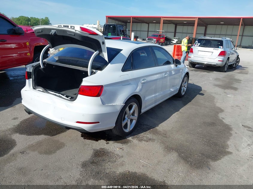 2016 Audi A3 VIN WAUA7GFF0G1051164 IAAI salvage auction — REAR END, Salvage Title, sold $2,600 on 2026-07-14 (photo 4)