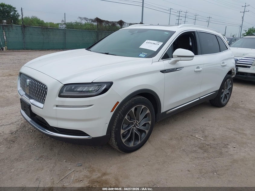 2023 Lincoln Nautilus VIN 2LMPJ6K95PBL06310 IAAI salvage auction — REAR END, Salvage Title, sold $8,700 on 2026-07-29 (photo 2)