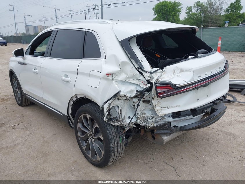 2023 Lincoln Nautilus VIN 2LMPJ6K95PBL06310 IAAI salvage auction — REAR END, Salvage Title, sold $8,700 on 2026-07-29 (photo 3)