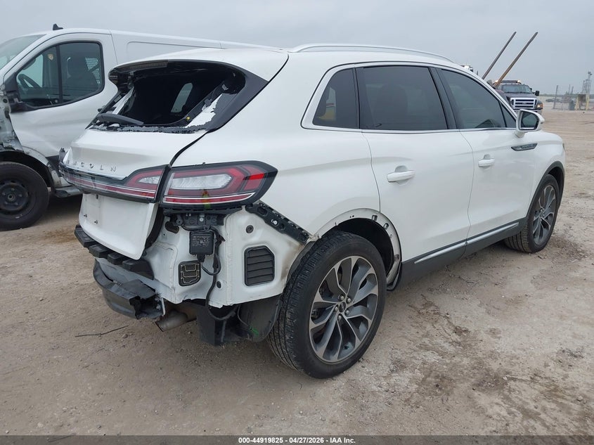 2023 Lincoln Nautilus VIN 2LMPJ6K95PBL06310 IAAI salvage auction — REAR END, Salvage Title, sold $8,700 on 2026-07-29 (photo 4)
