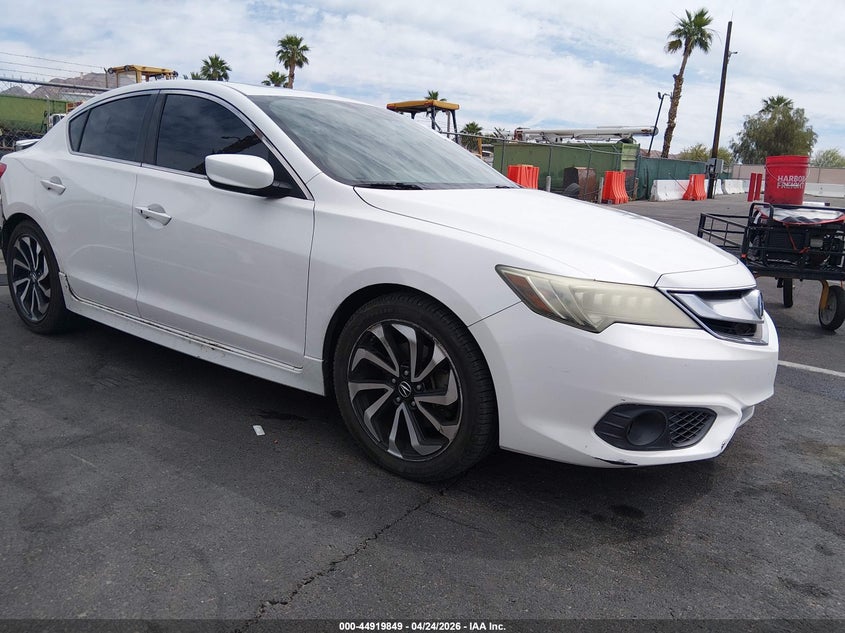 2016 Acura Ilx VIN 19UDE2F85GA006605 IAAI salvage auction — REAR END, Wait Title, sold $1,850 on 2026-07-24 (photo 1)