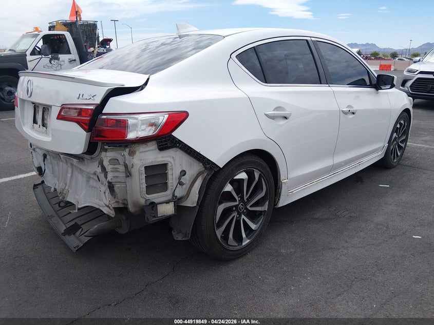 2016 Acura Ilx VIN 19UDE2F85GA006605 IAAI salvage auction — REAR END, Wait Title, sold $1,850 on 2026-07-24 (photo 4)
