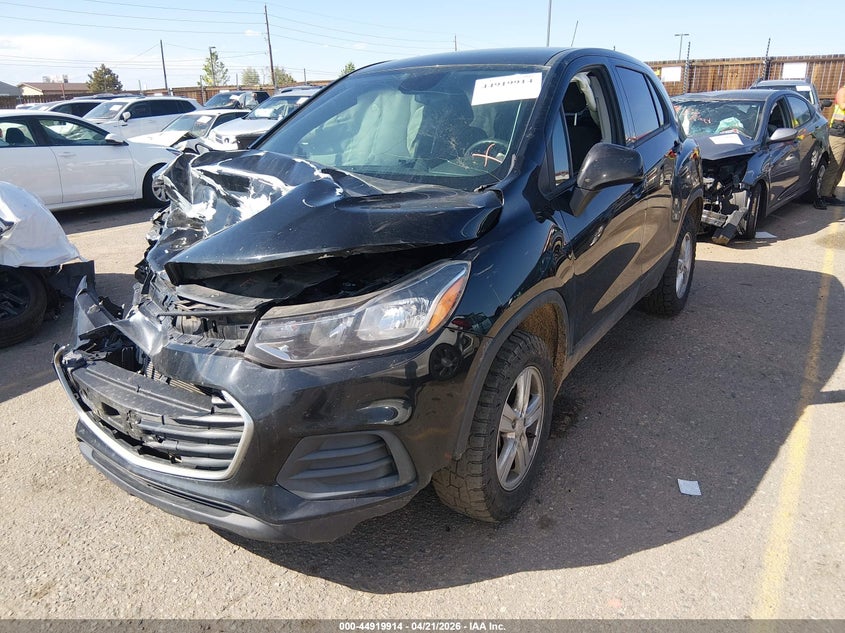 2022 Chevrolet Trax VIN KL7CJNSM4NB507595 IAAI salvage auction — FRONT END, Salvage Title, sold $775 on 2026-07-28 (photo 2)