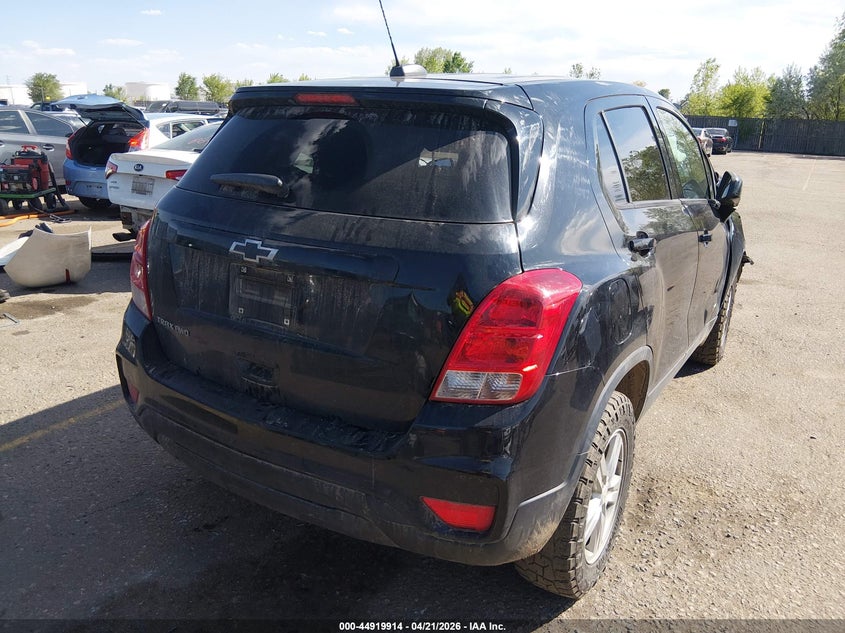 2022 Chevrolet Trax VIN KL7CJNSM4NB507595 IAAI salvage auction — FRONT END, Salvage Title, sold $775 on 2026-07-28 (photo 4)