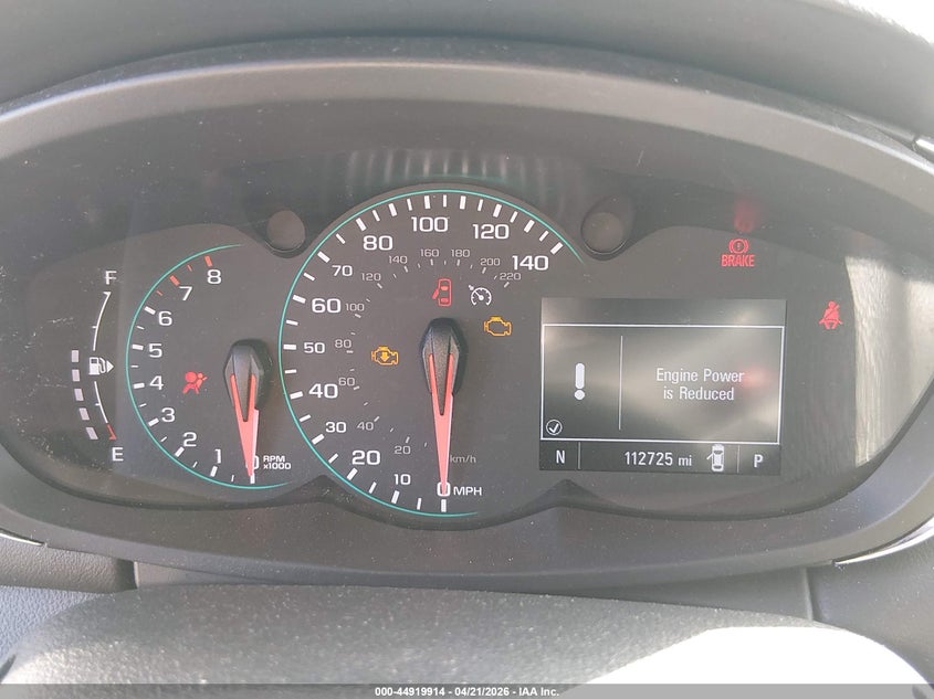 2022 Chevrolet Trax VIN KL7CJNSM4NB507595 IAAI salvage auction — FRONT END, Salvage Title, sold $775 on 2026-07-28 (photo 7)