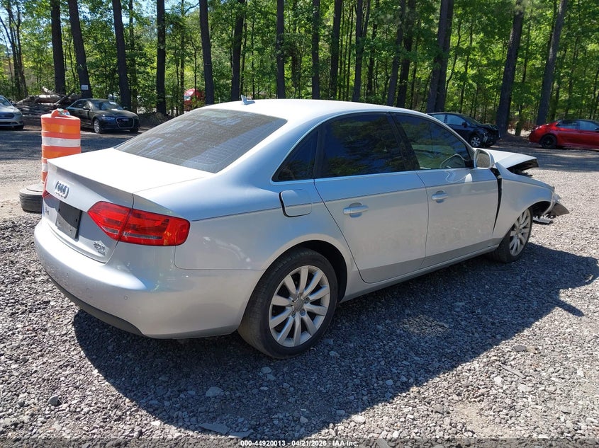 2009 Audi A4 VIN WAUSF78KX9N045997 IAAI salvage auction — FRONT END, Clear (Virginia), sold $325 on 2026-07-14 (photo 4)