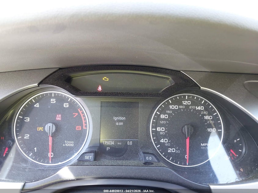 2009 Audi A4 VIN WAUSF78KX9N045997 IAAI salvage auction — FRONT END, Clear (Virginia), sold $325 on 2026-07-14 (photo 7)