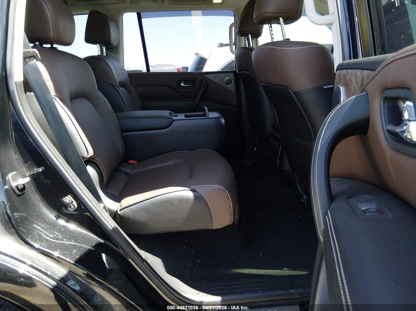 2021 Infiniti Qx80 VIN JN8AZ2AE4M9272685 IAAI salvage auction — REAR END, Salvage Title, sold $13,200 on 2026-07-28 (photo 8)