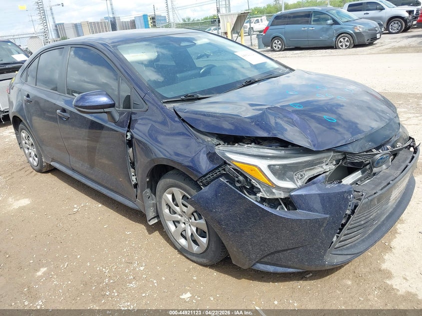 2023 Toyota Corolla VIN JTDBCMFE0PJ002863 IAAI salvage auction — HAIL, Original (Texas), sold $5,050 on 2026-07-27 (photo 1)