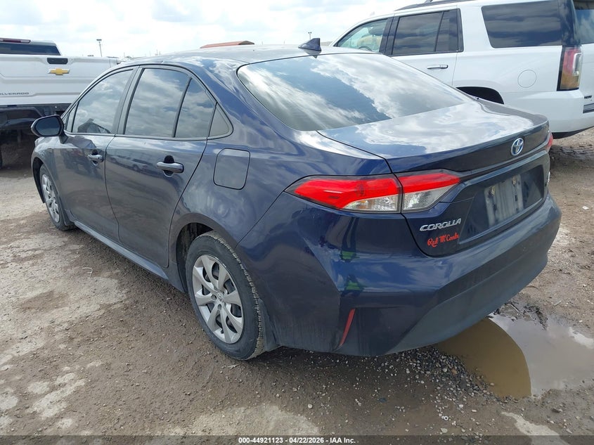 2023 Toyota Corolla VIN JTDBCMFE0PJ002863 IAAI salvage auction — HAIL, Original (Texas), sold $5,050 on 2026-07-27 (photo 3)