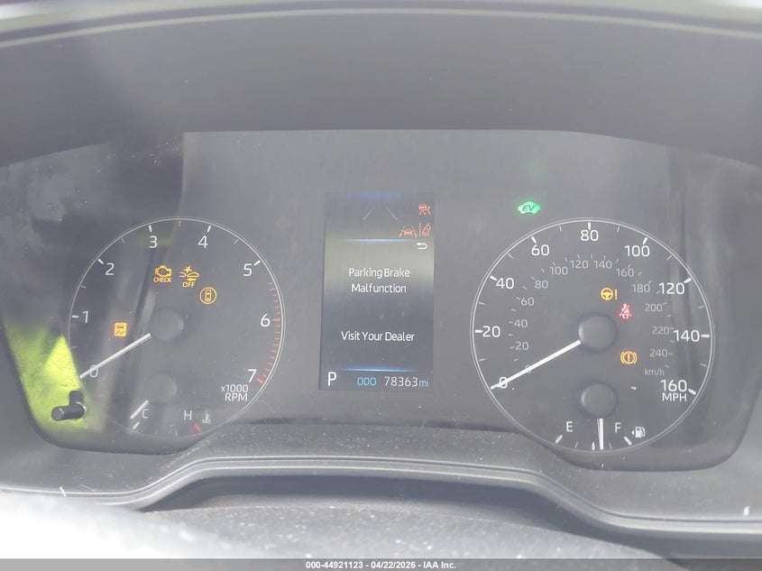 2023 Toyota Corolla VIN JTDBCMFE0PJ002863 IAAI salvage auction — HAIL, Original (Texas), sold $5,050 on 2026-07-27 (photo 7)