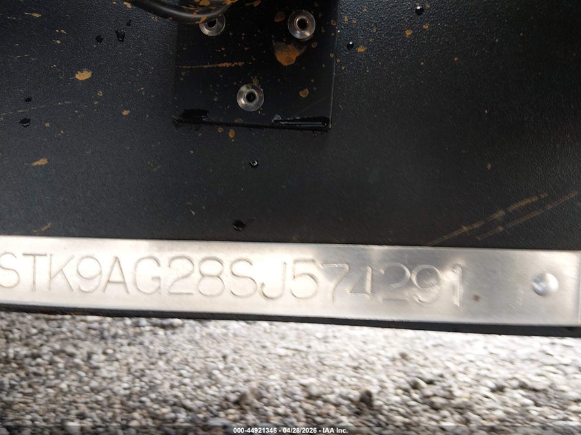 2025 Airstream Other VIN 1STK9AG28SJ574291 IAAI salvage auction — FRONT END, Salvage (Kentucky), sold $9,150 on 2026-07-08 (photo 9)