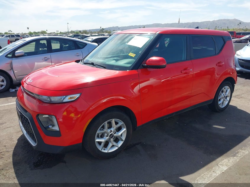 2022 Kia Soul VIN KNDJ23AU1N7159609 IAAI salvage auction — RIGHT REAR, Salvage (Arizona), sold $3,000 on 2026-07-28 (photo 2)