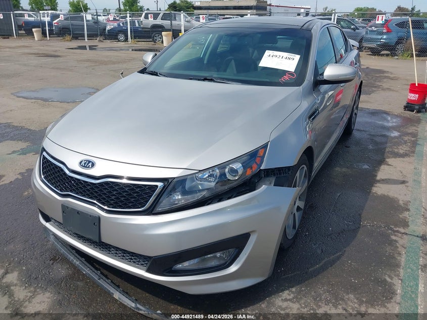 2012 Kia Optima VIN 5XXGR4A61CG077252 IAAI salvage auction — REAR END, Salvage (California), sold $675 on 2026-07-22 (photo 2)