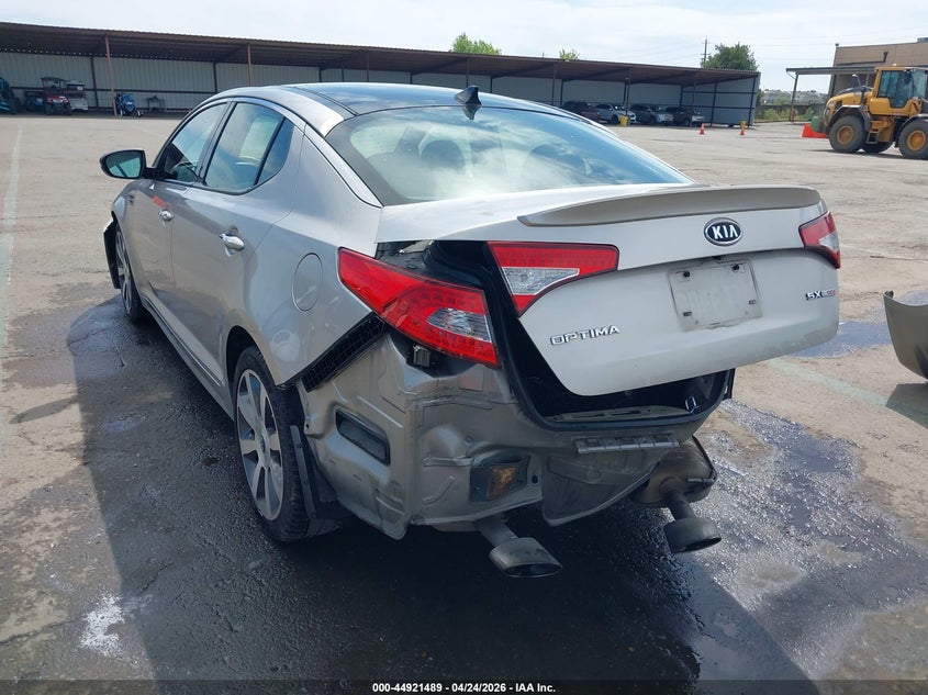 2012 Kia Optima VIN 5XXGR4A61CG077252 IAAI salvage auction — REAR END, Salvage (California), sold $675 on 2026-07-22 (photo 3)