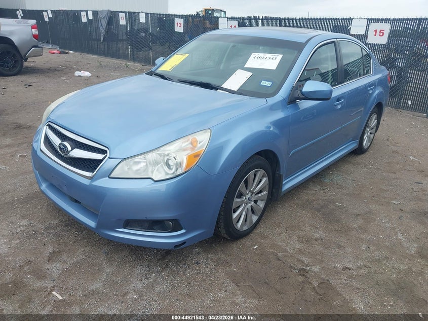 2012 Subaru LEGACY VIN 4S3BMBK62C3028458 IAAI salvage auction — REAR END, Salvage Title, sold $1,950 on 2026-07-21 (photo 2)