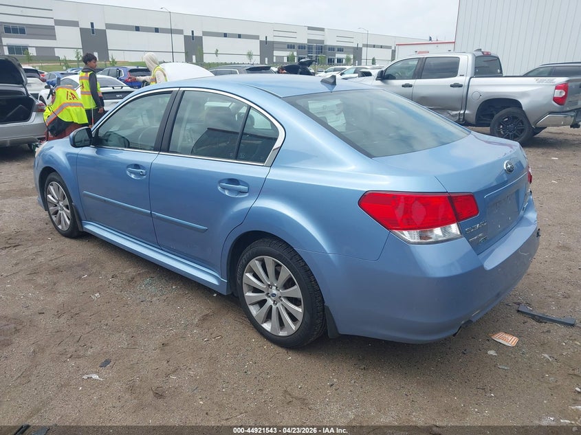 2012 Subaru LEGACY VIN 4S3BMBK62C3028458 IAAI salvage auction — REAR END, Salvage Title, sold $1,950 on 2026-07-21 (photo 3)