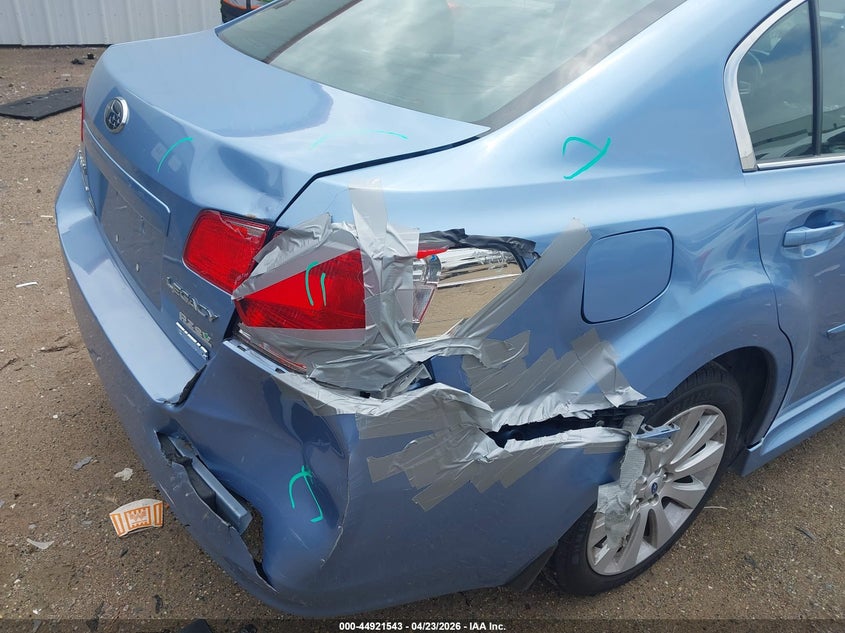 2012 Subaru LEGACY VIN 4S3BMBK62C3028458 IAAI salvage auction — REAR END, Salvage Title, sold $1,950 on 2026-07-21 (photo 6)