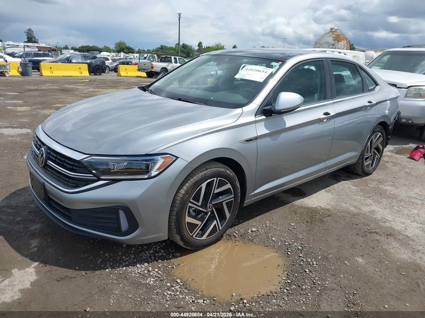 2024 Volkswagen Jetta VIN 3VWGM7BU7RM060019 IAAI salvage auction — REAR END, Salvage Title, sold $10,250 on 2026-07-23 (photo 2)