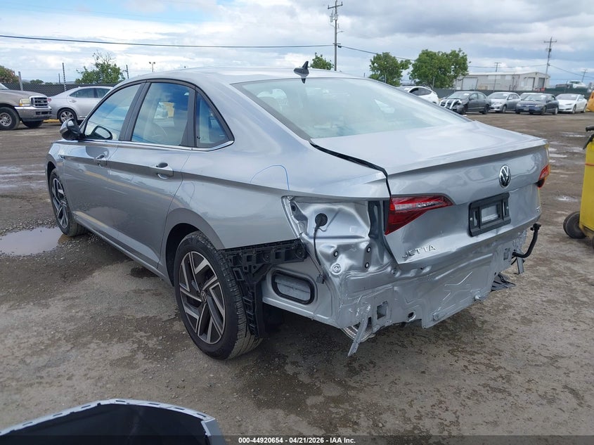 2024 Volkswagen Jetta VIN 3VWGM7BU7RM060019 IAAI salvage auction — REAR END, Salvage Title, sold $10,250 on 2026-07-23 (photo 3)