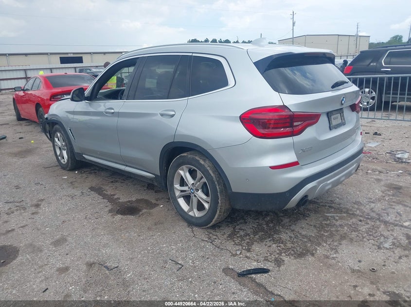 2021 BMW X3 VIN 5UXTY3C0XM9G67616 IAAI salvage auction — FRONT END, Original (Texas), sold $5,200 on 2026-07-08 (photo 3)