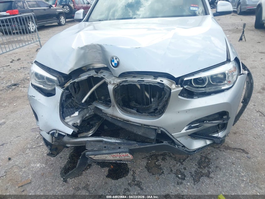 2021 BMW X3 VIN 5UXTY3C0XM9G67616 IAAI salvage auction — FRONT END, Original (Texas), sold $5,200 on 2026-07-08 (photo 6)