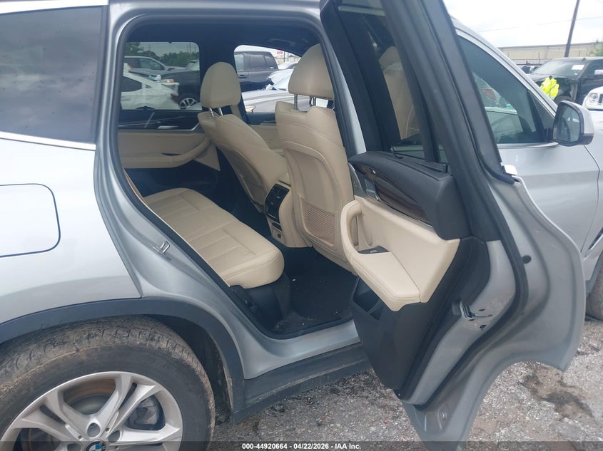 2021 BMW X3 VIN 5UXTY3C0XM9G67616 IAAI salvage auction — FRONT END, Original (Texas), sold $5,200 on 2026-07-08 (photo 8)