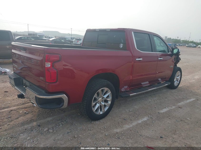 2021 Chevrolet Silverado VIN 3GCUYGET1MG362877 IAAI salvage auction — FRONT END, Original (Texas), sold $10,500 on 2026-07-30 (photo 4)