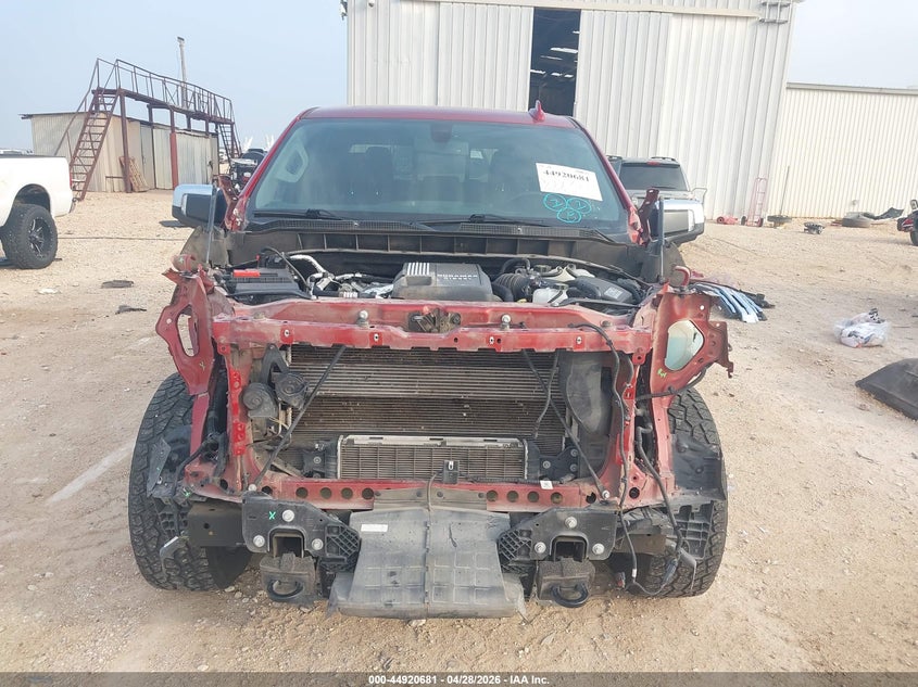 2021 Chevrolet Silverado VIN 3GCUYGET1MG362877 IAAI salvage auction — FRONT END, Original (Texas), sold $10,500 on 2026-07-30 (photo 6)