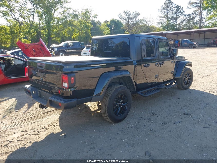 2023 Jeep Gladiator VIN 1C6HJTAGXPL504813 IAAI salvage auction — FRONT END, Salvage (Georgia), sold $10,000 on 2026-07-31 (photo 4)