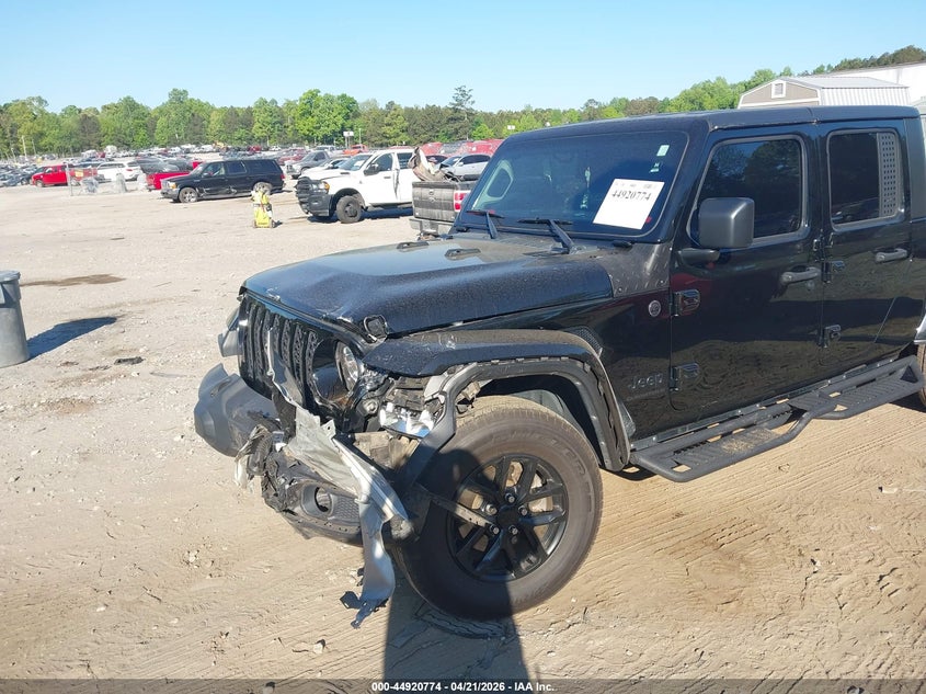 2023 Jeep Gladiator VIN 1C6HJTAGXPL504813 IAAI salvage auction — FRONT END, Salvage (Georgia), sold $10,000 on 2026-07-31 (photo 6)