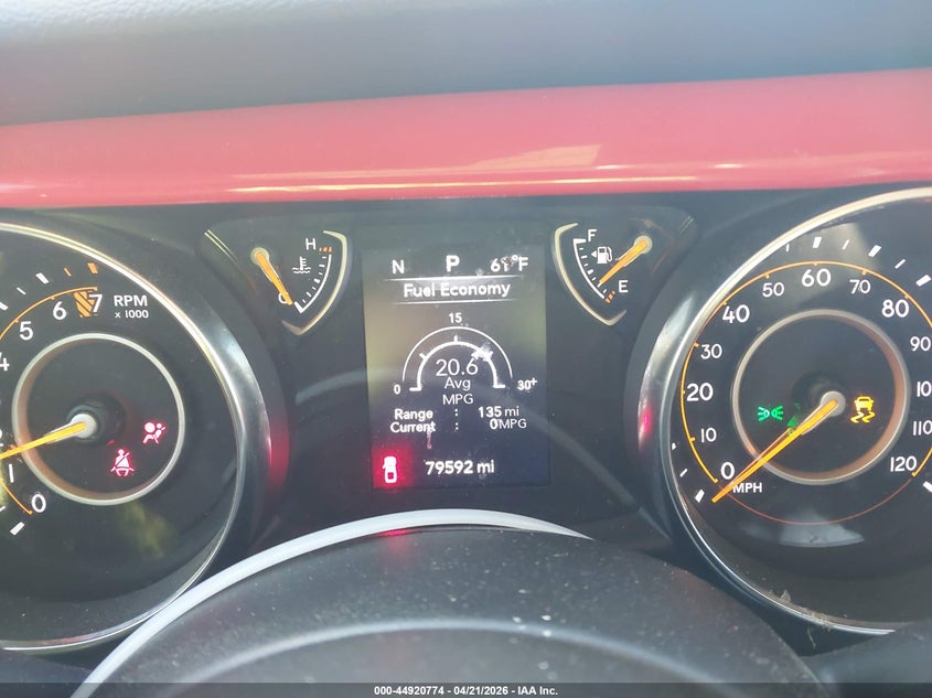 2023 Jeep Gladiator VIN 1C6HJTAGXPL504813 IAAI salvage auction — FRONT END, Salvage (Georgia), sold $10,000 on 2026-07-31 (photo 7)