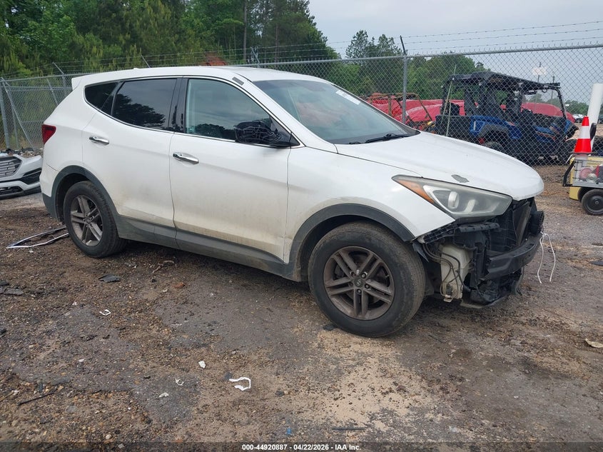 2017 Hyundai Santa fe VIN 5XYZT3LB7HG393496 IAAI salvage auction — FRONT END, Wait Title, sold $1,850 on 2026-07-15 (photo 1)