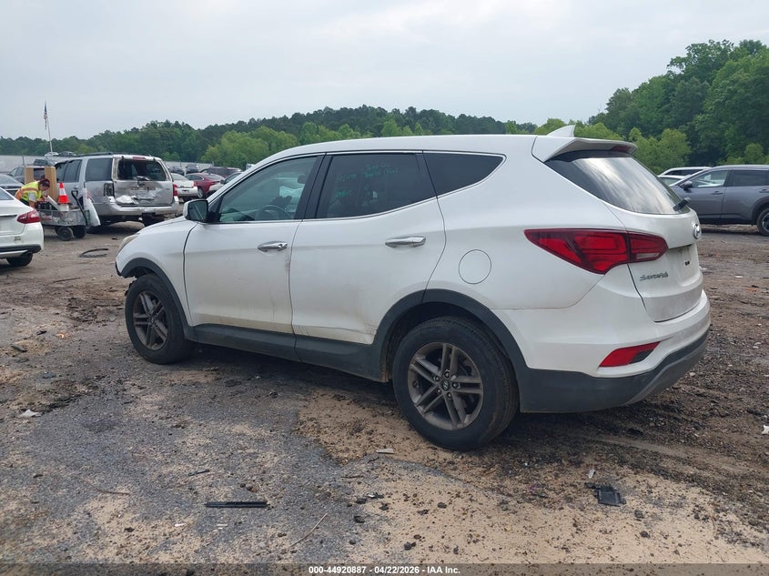 2017 Hyundai Santa fe VIN 5XYZT3LB7HG393496 IAAI salvage auction — FRONT END, Wait Title, sold $1,850 on 2026-07-15 (photo 3)