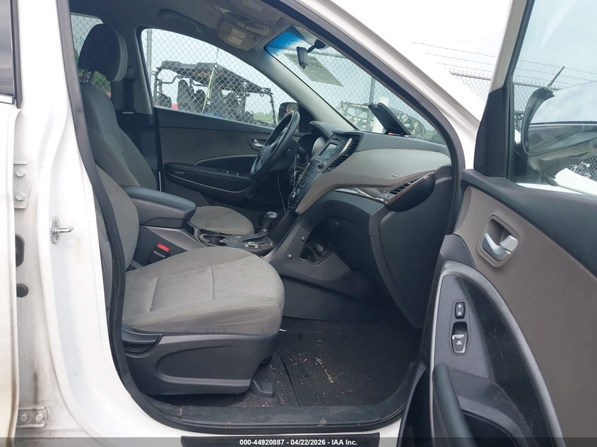 2017 Hyundai Santa fe VIN 5XYZT3LB7HG393496 IAAI salvage auction — FRONT END, Wait Title, sold $1,850 on 2026-07-15 (photo 5)