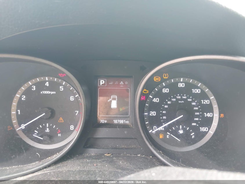 2017 Hyundai Santa fe VIN 5XYZT3LB7HG393496 IAAI salvage auction — FRONT END, Wait Title, sold $1,850 on 2026-07-15 (photo 7)