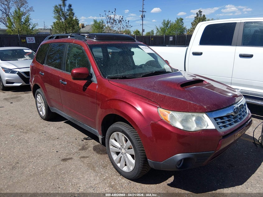 2012 Subaru Forester VIN JF2SHAFC7CH411718 IAAI salvage auction — NORMAL WEAR, Salvage (Texas), sold $450 on 2026-07-21 (photo 1)