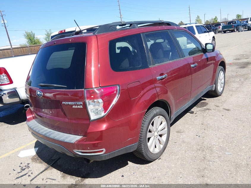 2012 Subaru Forester VIN JF2SHAFC7CH411718 IAAI salvage auction — NORMAL WEAR, Salvage (Texas), sold $450 on 2026-07-21 (photo 4)