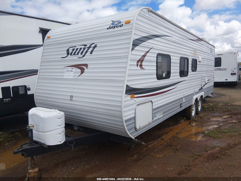 2012 Jayco Jay flight VIN 1UJBJ0BN3C77B0080 IAAI salvage auction — THEFT, Salvage (California), sold $1,250 on 2026-09-23 (photo 2)