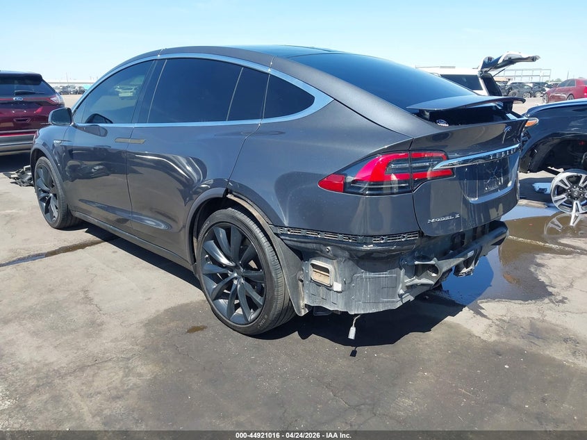 2016 Tesla Model x VIN 5YJXCAE26GF001929 IAAI salvage auction — REAR END, Salvage (Arizona), sold $5,700 on 2026-07-28 (photo 3)